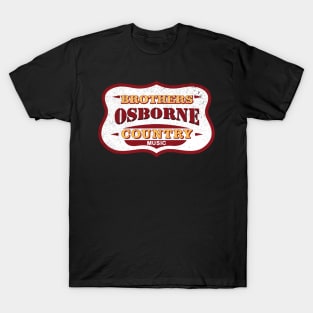 Vintage Brothers Osborne COUNTRY MUSIC T-Shirt